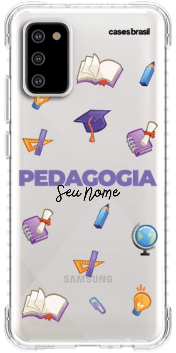 Capinha para Celular Pedagogia - Profissão Com Nome