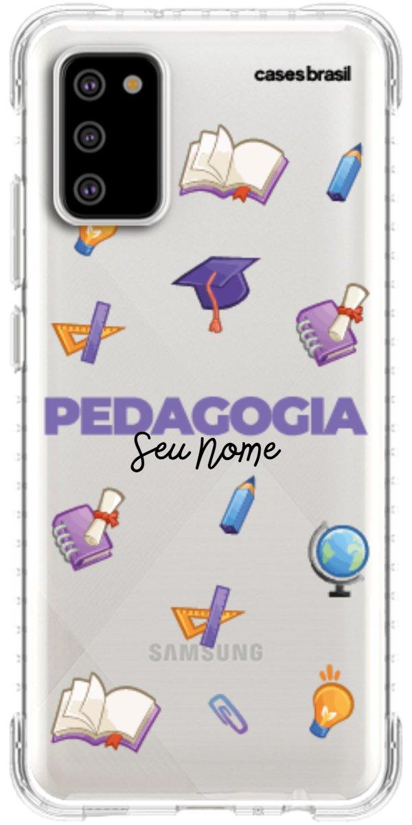 Capinha para Celular Pedagogia - Profissão Com Nome