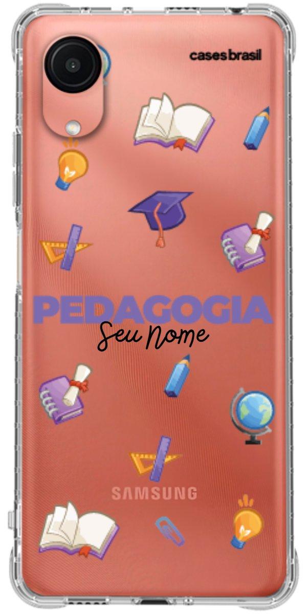 Capinha para Celular Pedagogia - Profissão Com Nome