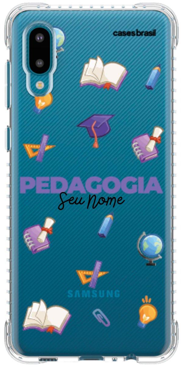 Capinha para Celular Pedagogia - Profissão Com Nome