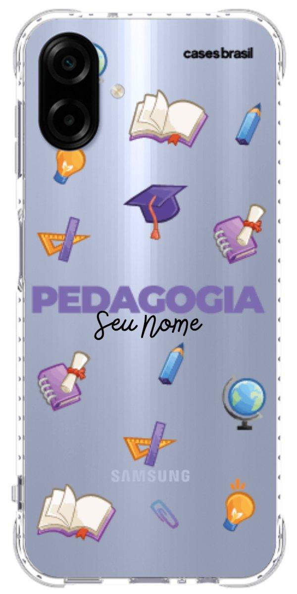 Capinha para Celular Pedagogia - Profissão Com Nome