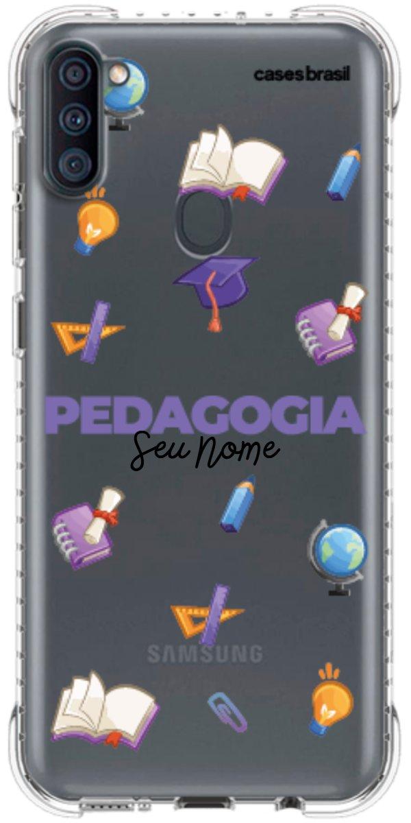 Capinha para Celular Pedagogia - Profissão Com Nome