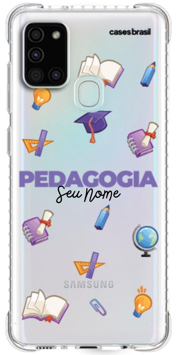 Capinha para Celular Pedagogia - Profissão Com Nome