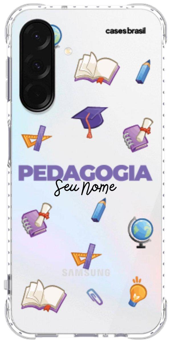 Capinha para Celular Pedagogia - Profissão Com Nome