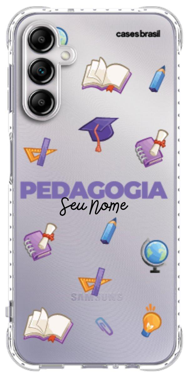 Capinha para Celular Pedagogia - Profissão Com Nome