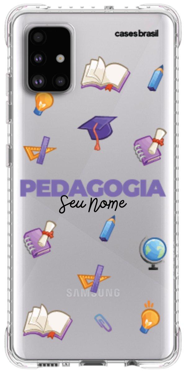 Capinha para Celular Pedagogia - Profissão Com Nome