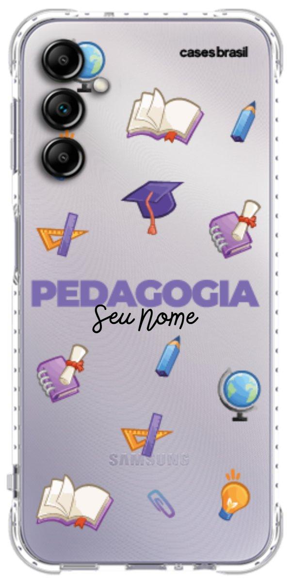 Capinha para Celular Pedagogia - Profissão Com Nome