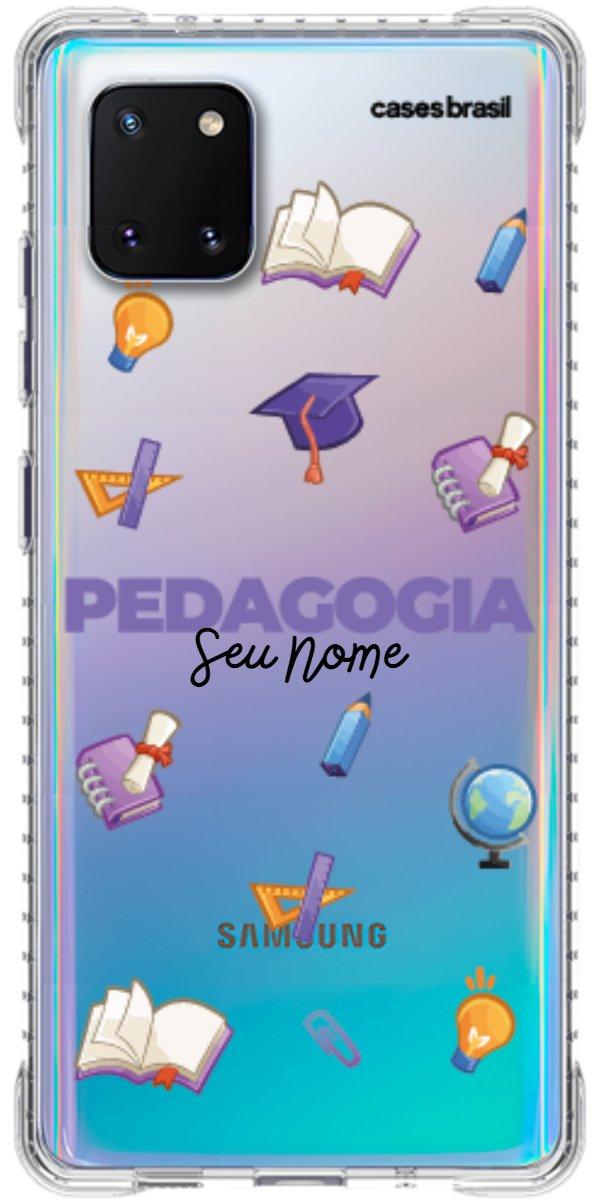 Capinha para Celular Pedagogia - Profissão Com Nome