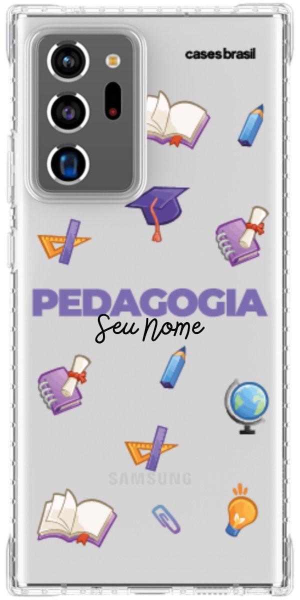 Capinha para Celular Pedagogia - Profissão Com Nome