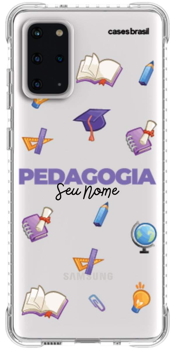 Capinha para Celular Pedagogia - Profissão Com Nome