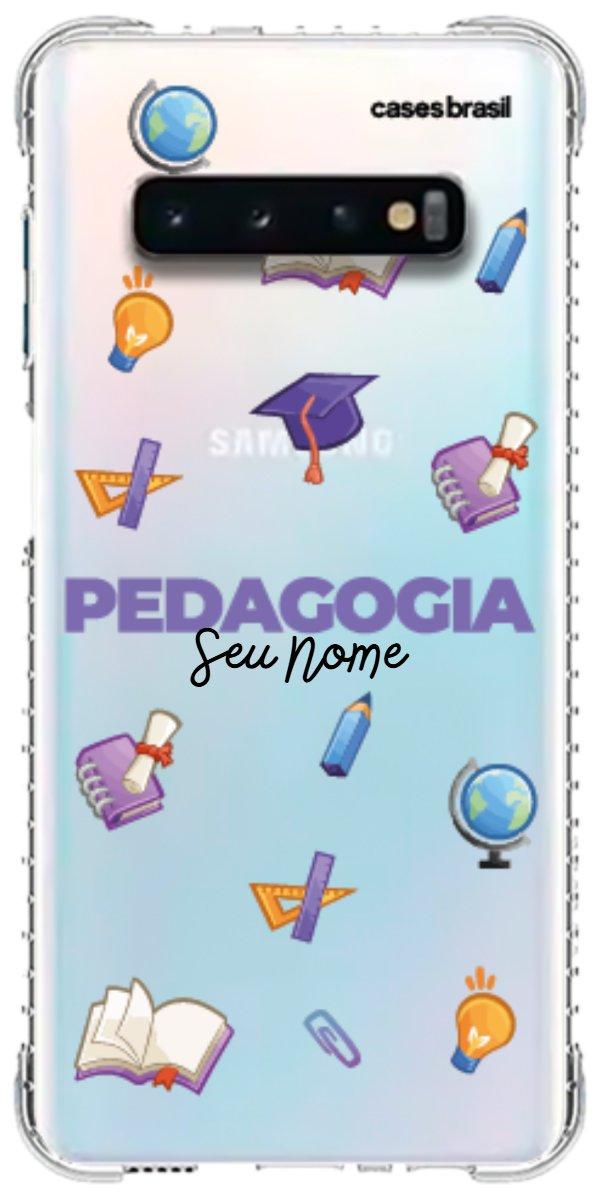 Capinha para Celular Pedagogia - Profissão Com Nome