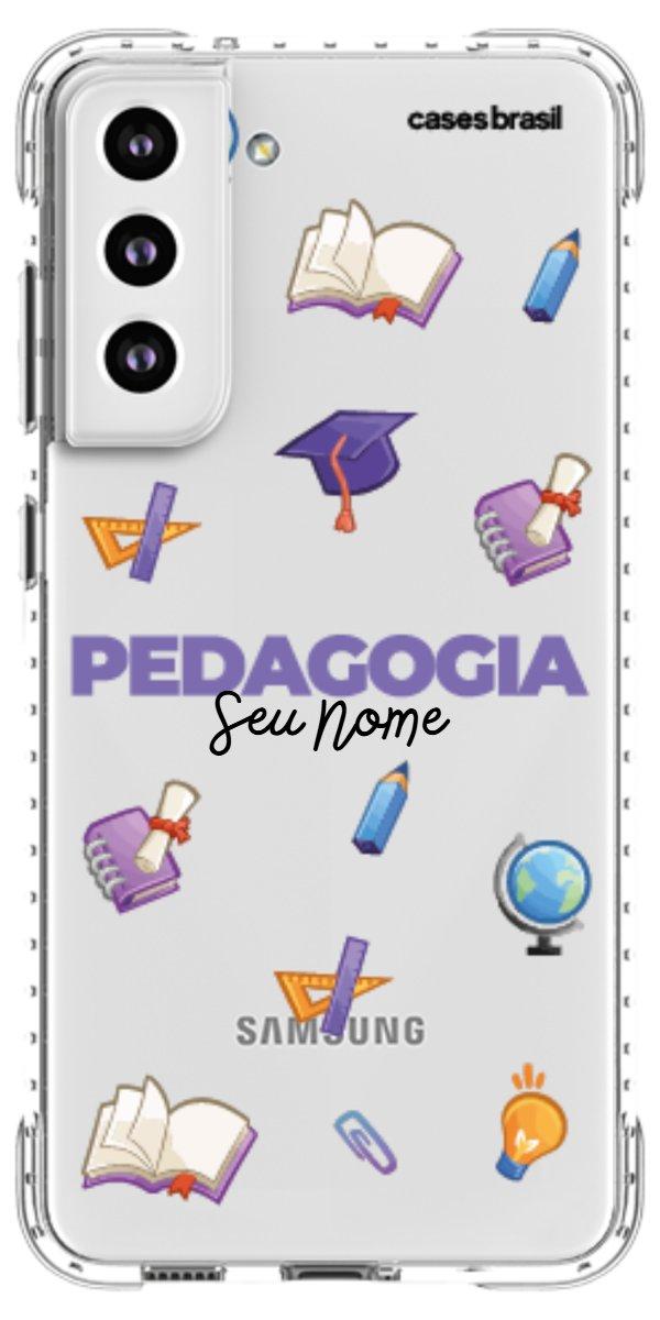 Capinha para Celular Pedagogia - Profissão Com Nome