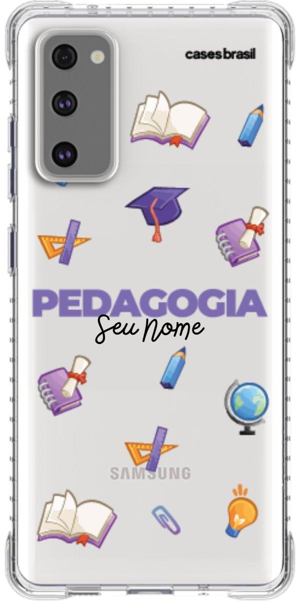 Capinha para Celular Pedagogia - Profissão Com Nome
