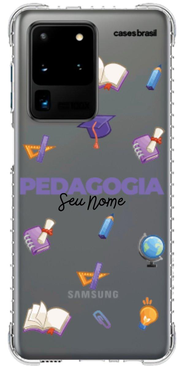 Capinha para Celular Pedagogia - Profissão Com Nome