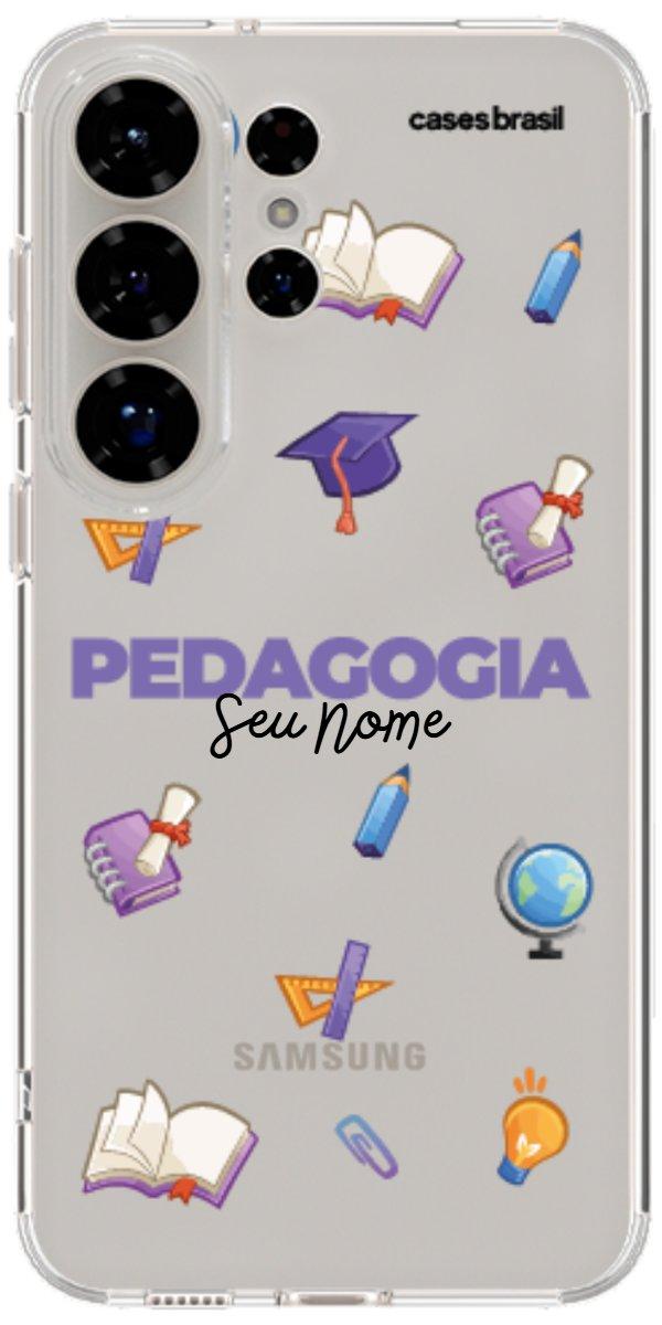 Capinha para Celular Pedagogia - Profissão Com Nome