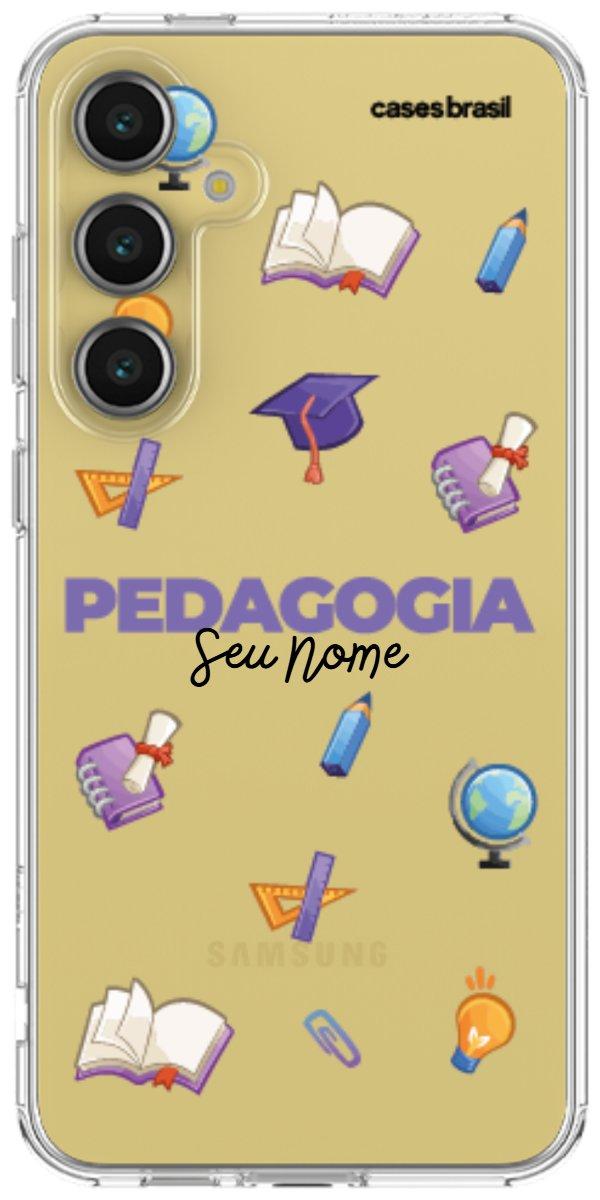 Capinha para Celular Pedagogia - Profissão Com Nome