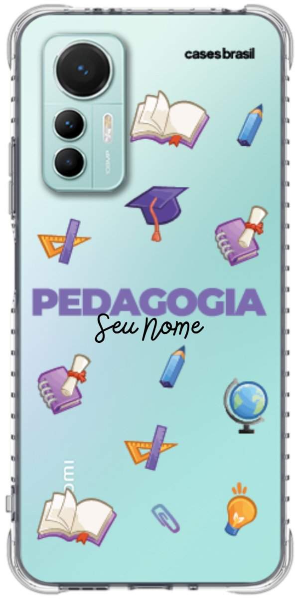 Capinha para Celular Pedagogia - Profissão Com Nome