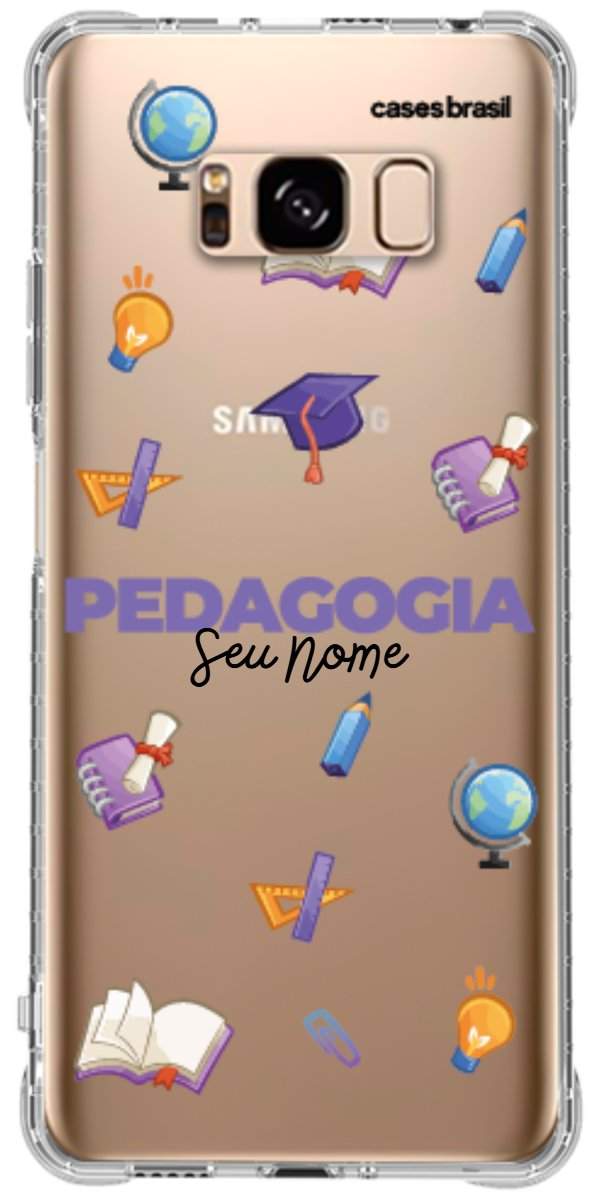 Capinha para Celular Pedagogia - Profissão Com Nome