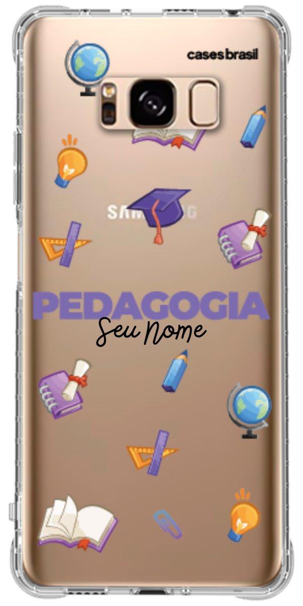 Capinha para Celular Pedagogia - Profissão Com Nome