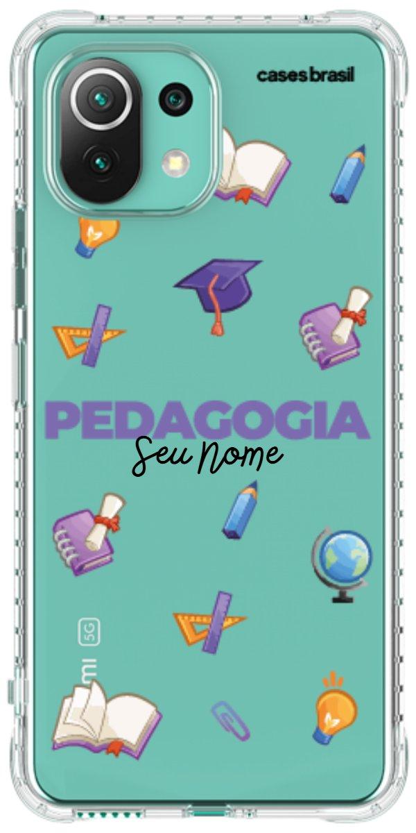 Capinha para Celular Pedagogia - Profissão Com Nome