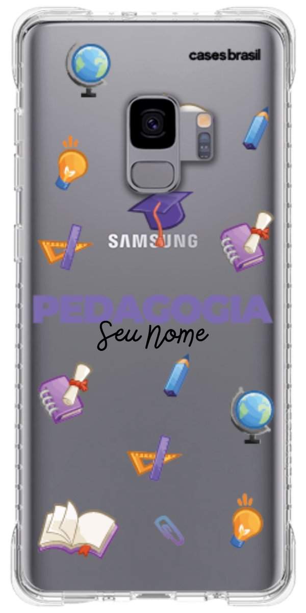 Capinha para Celular Pedagogia - Profissão Com Nome