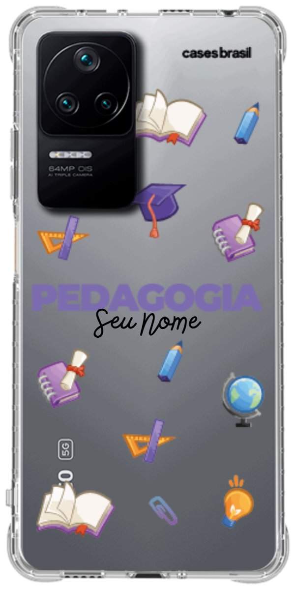 Capinha para Celular Pedagogia - Profissão Com Nome