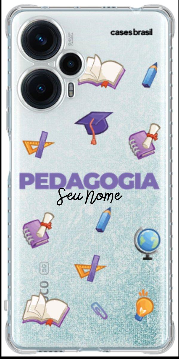 Capinha para Celular Pedagogia - Profissão Com Nome