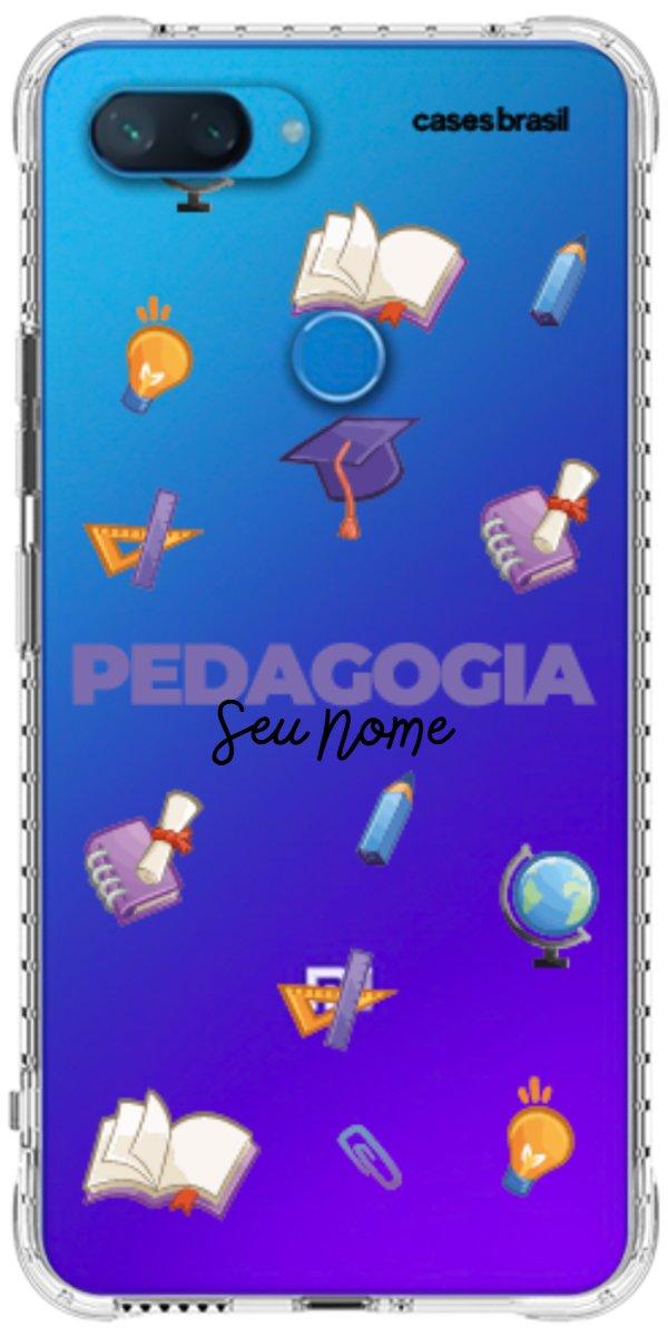 Capinha para Celular Pedagogia - Profissão Com Nome