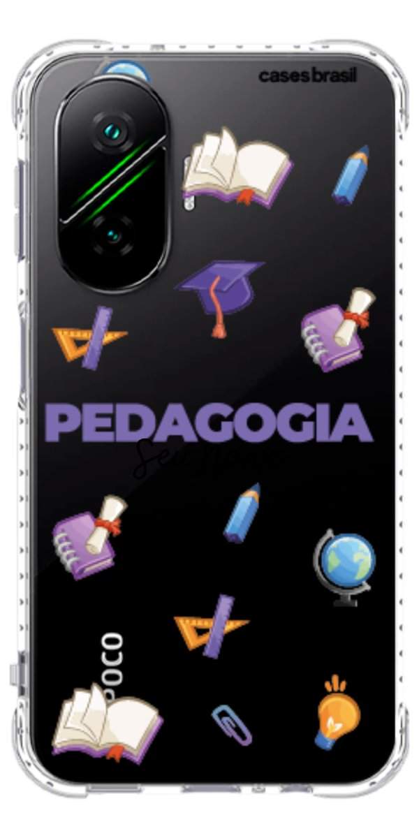 Capinha para Celular Pedagogia - Profissão Com Nome
