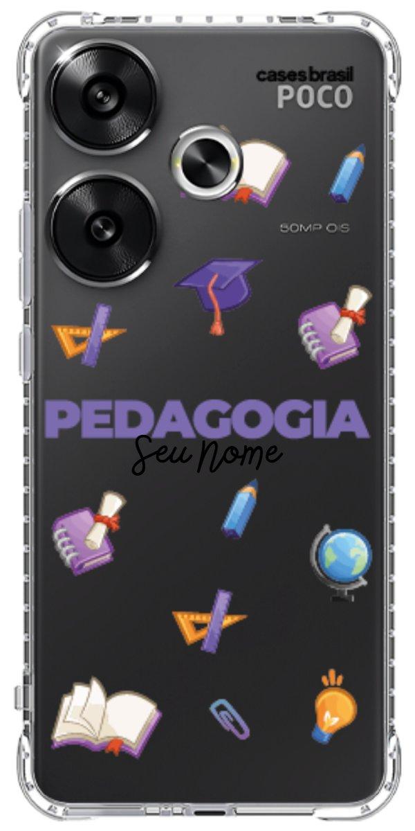 Capinha para Celular Pedagogia - Profissão Com Nome