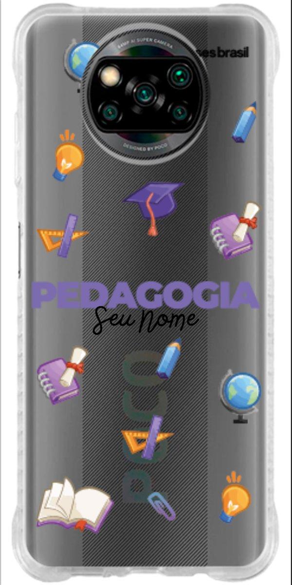 Capinha para Celular Pedagogia - Profissão Com Nome