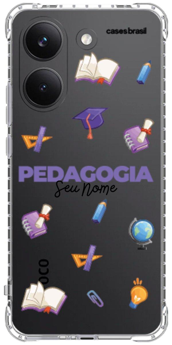 Capinha para Celular Pedagogia - Profissão Com Nome