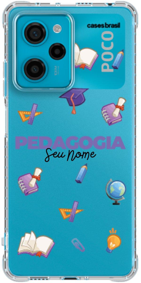 Capinha para Celular Pedagogia - Profissão Com Nome