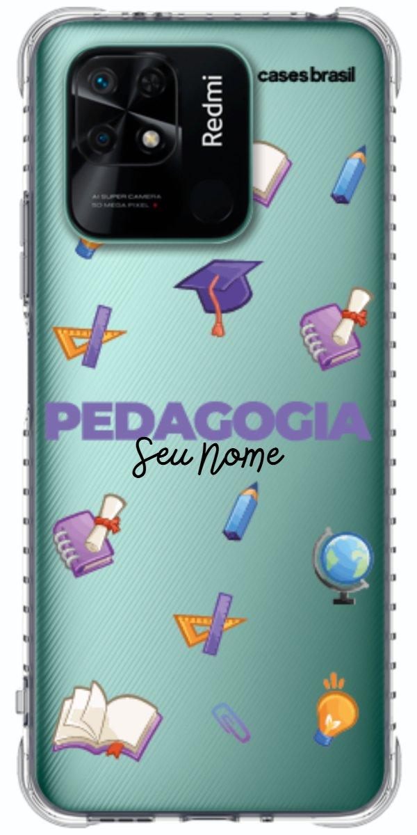 Capinha para Celular Pedagogia - Profissão Com Nome
