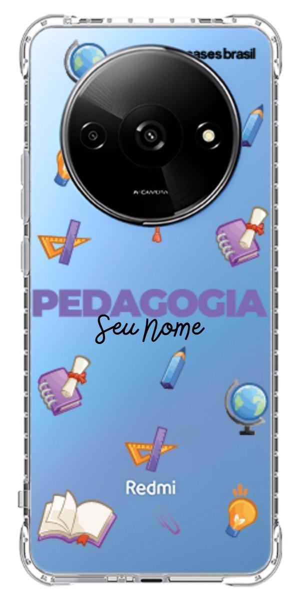 Capinha para Celular Pedagogia - Profissão Com Nome