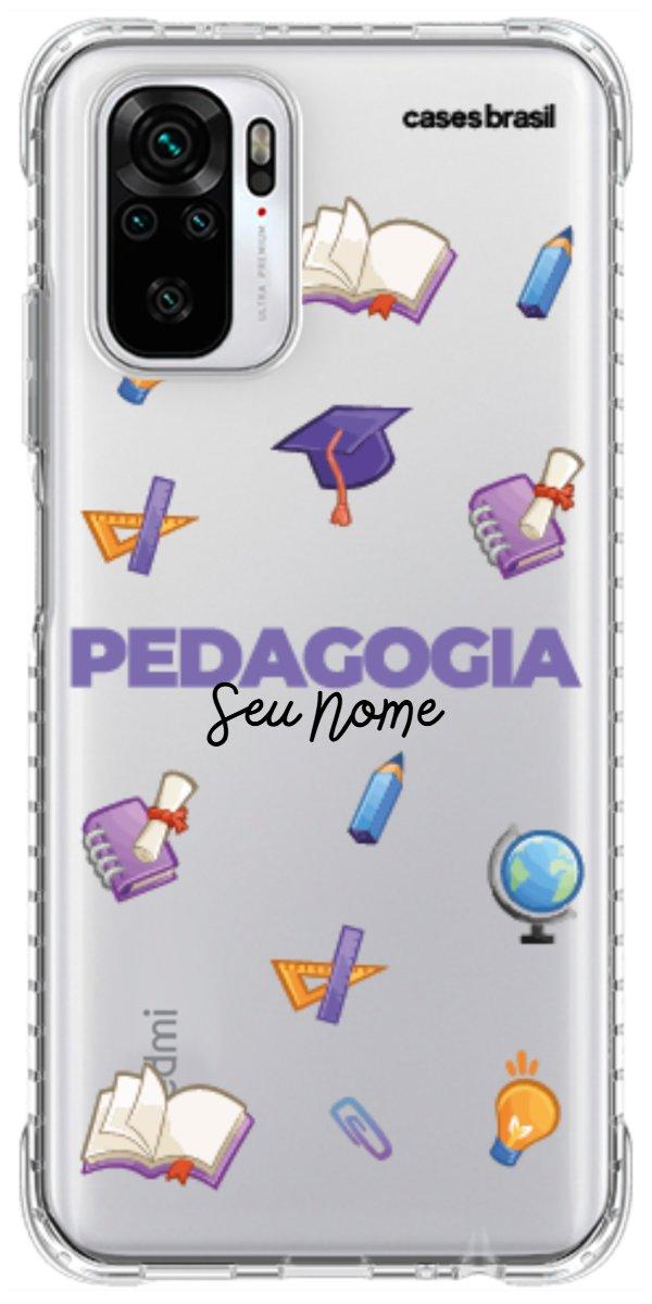 Capinha para Celular Pedagogia - Profissão Com Nome