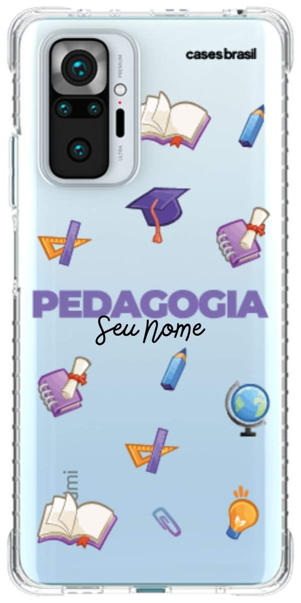 Capinha para Celular Pedagogia - Profissão Com Nome