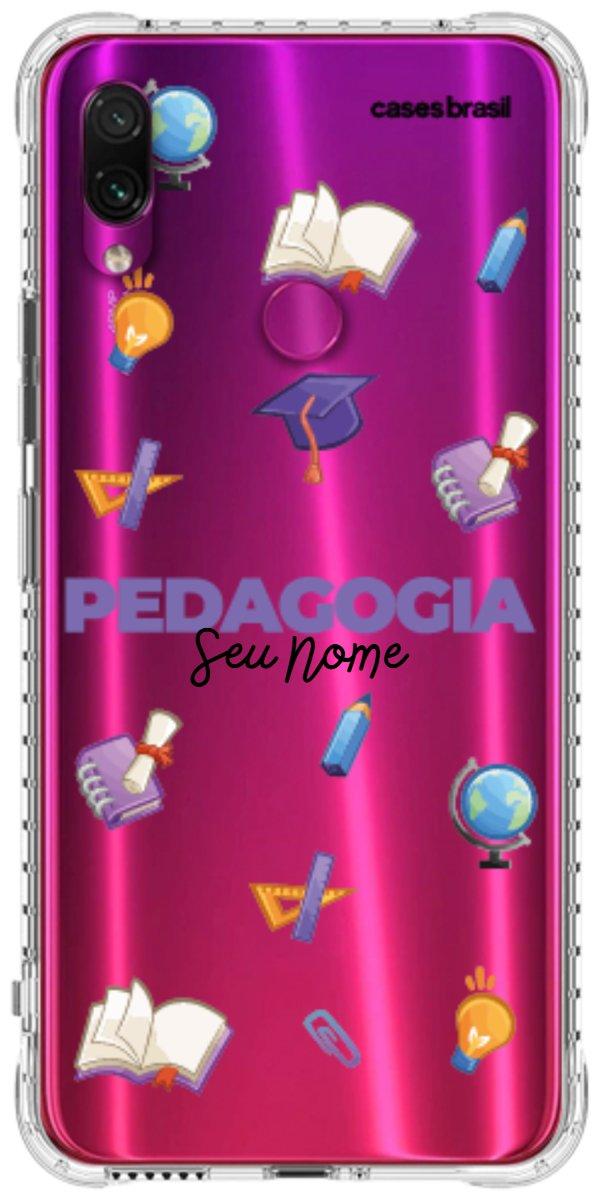 Capinha para Celular Pedagogia - Profissão Com Nome