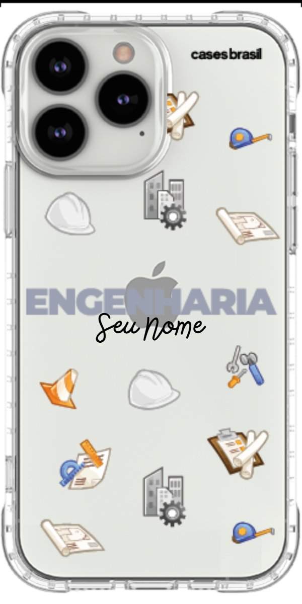 Capinha para celular Engenharia - Profissão Com Nome