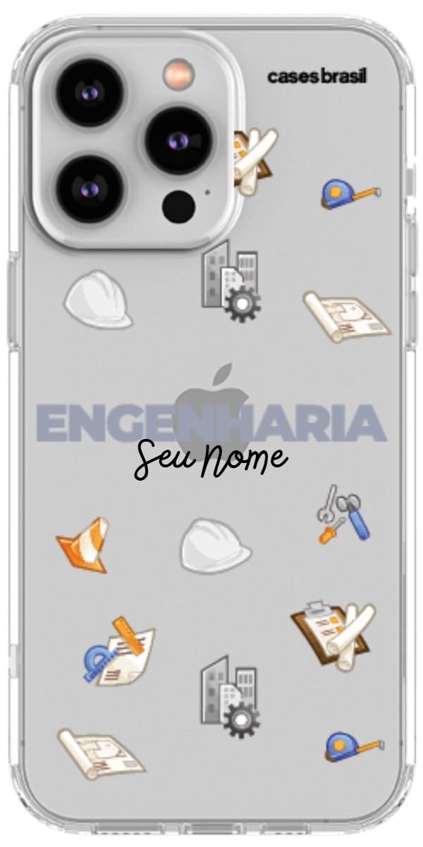 Capinha para celular Engenharia - Profissão Com Nome