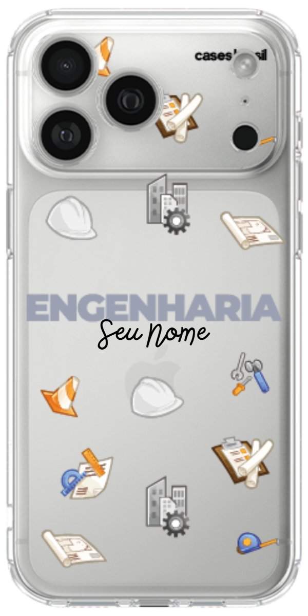 Capinha para celular Engenharia - Profissão Com Nome