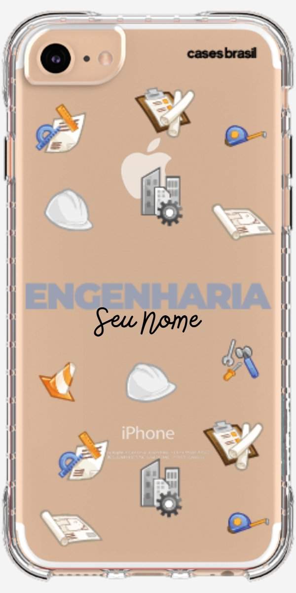 Capinha para celular Engenharia - Profissão Com Nome