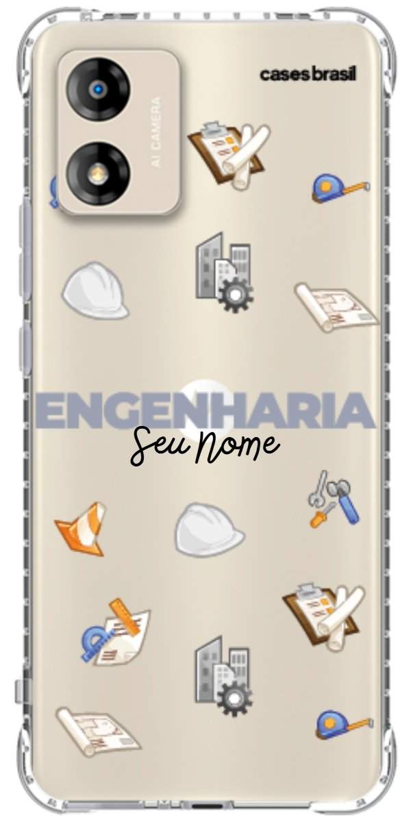 Capinha para celular Engenharia - Profissão Com Nome