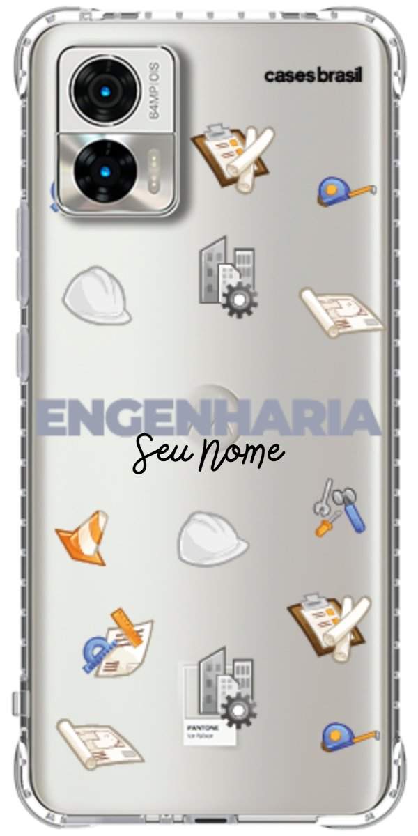 Capinha para celular Engenharia - Profissão Com Nome