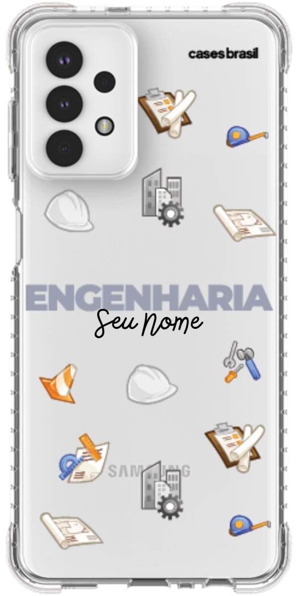 Capinha para celular Engenharia - Profissão Com Nome