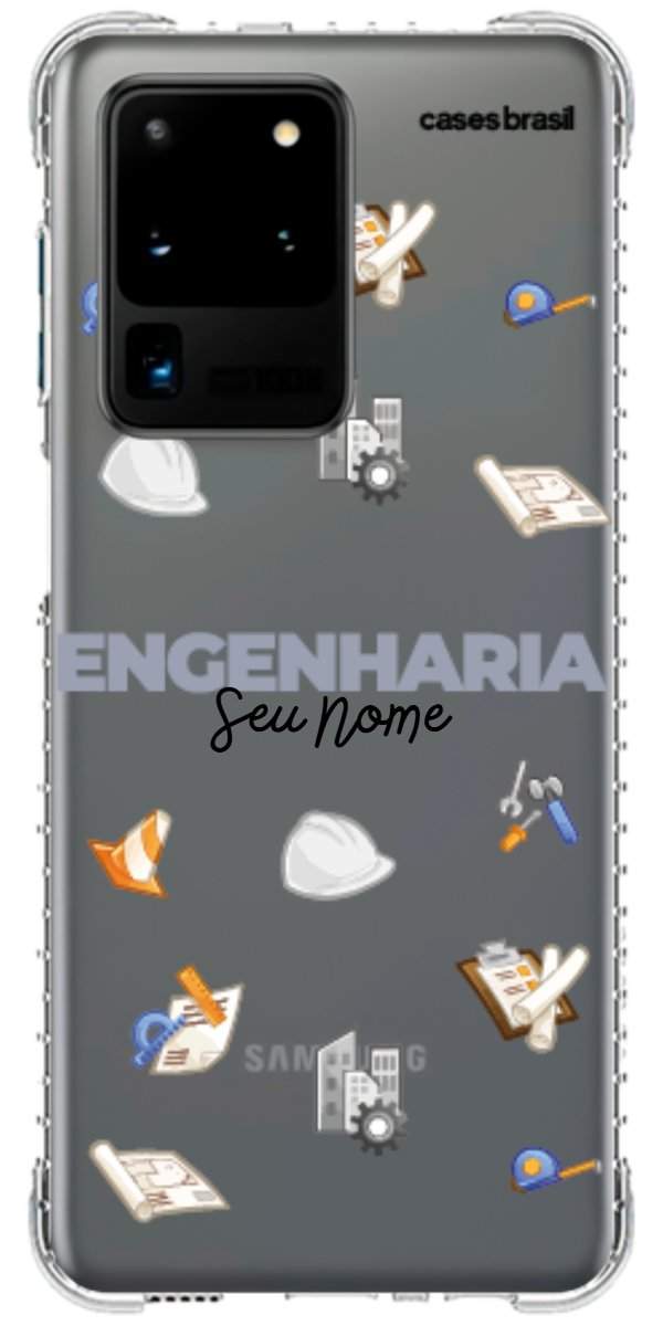 Capinha para celular Engenharia - Profissão Com Nome