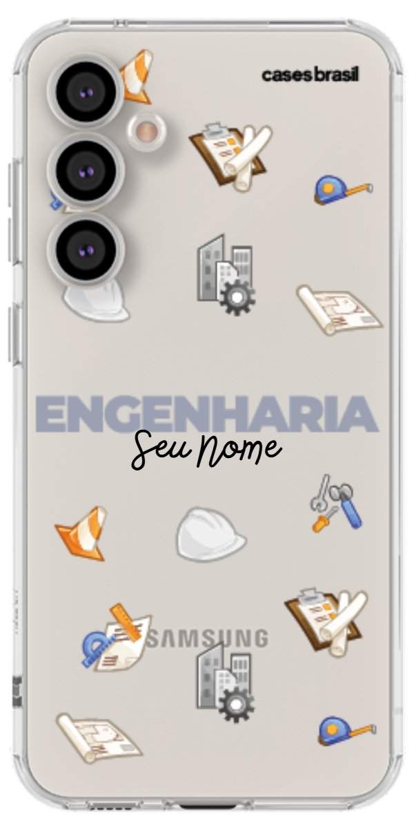Capinha para celular Engenharia - Profissão Com Nome