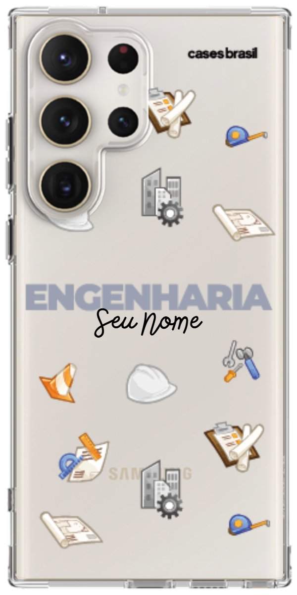 Capinha para celular Engenharia - Profissão Com Nome