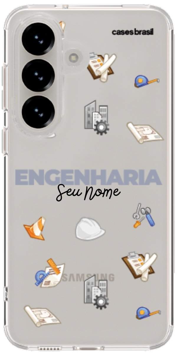 Capinha para celular Engenharia - Profissão Com Nome