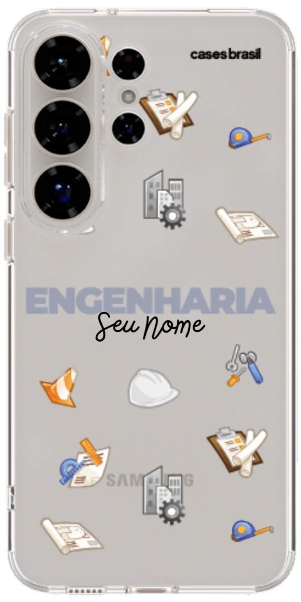Capinha para celular Engenharia - Profissão Com Nome
